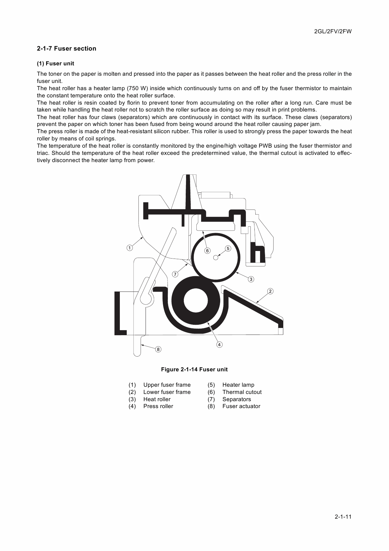 KYOCERA LaserPrinter FS-720 820 920 Service Manual-5
